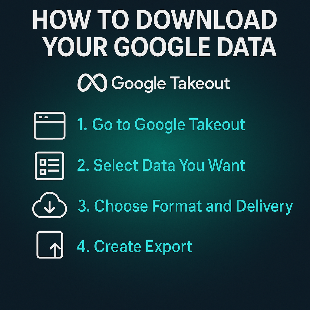How to Download Your Google Data Using Google Takeout (Step-by-Step Guide)